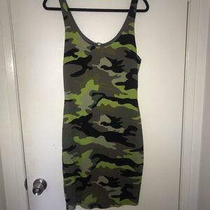 Camo Mini Dress